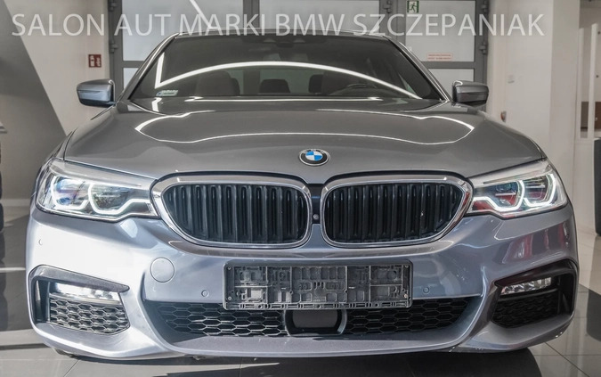 BMW Seria 5 cena 169000 przebieg: 179723, rok produkcji 2018 z Wejherowo małe 781
